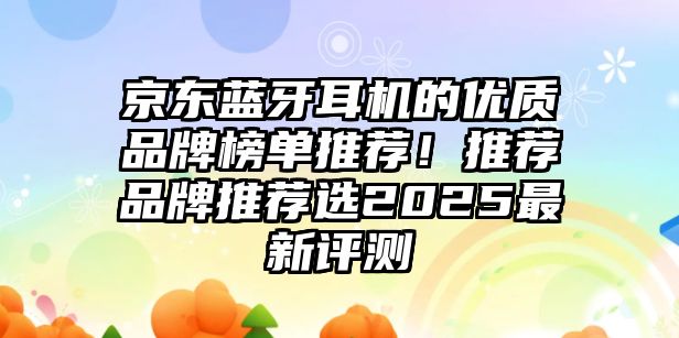 京東藍牙耳機的優(yōu)質(zhì)品牌榜單推薦！推薦品牌推薦選2025最新評測